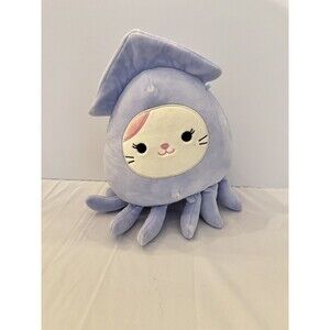 Squishmallows Karina The Cat in Stacy Squid Costume 12” Plush Rare P11